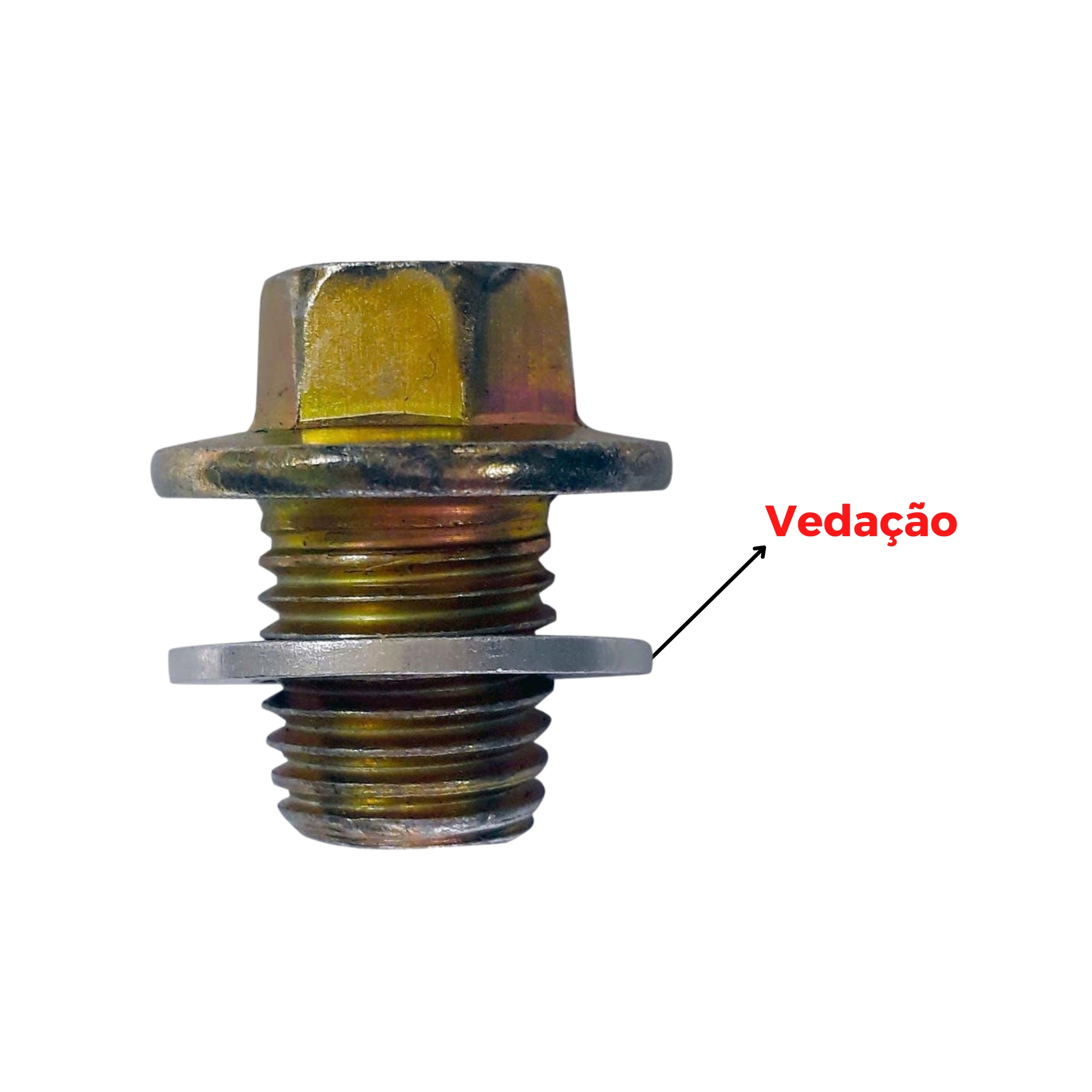Bujão do Carter Cônico 12MM Universal Flangeado Maxx Premium - 080035