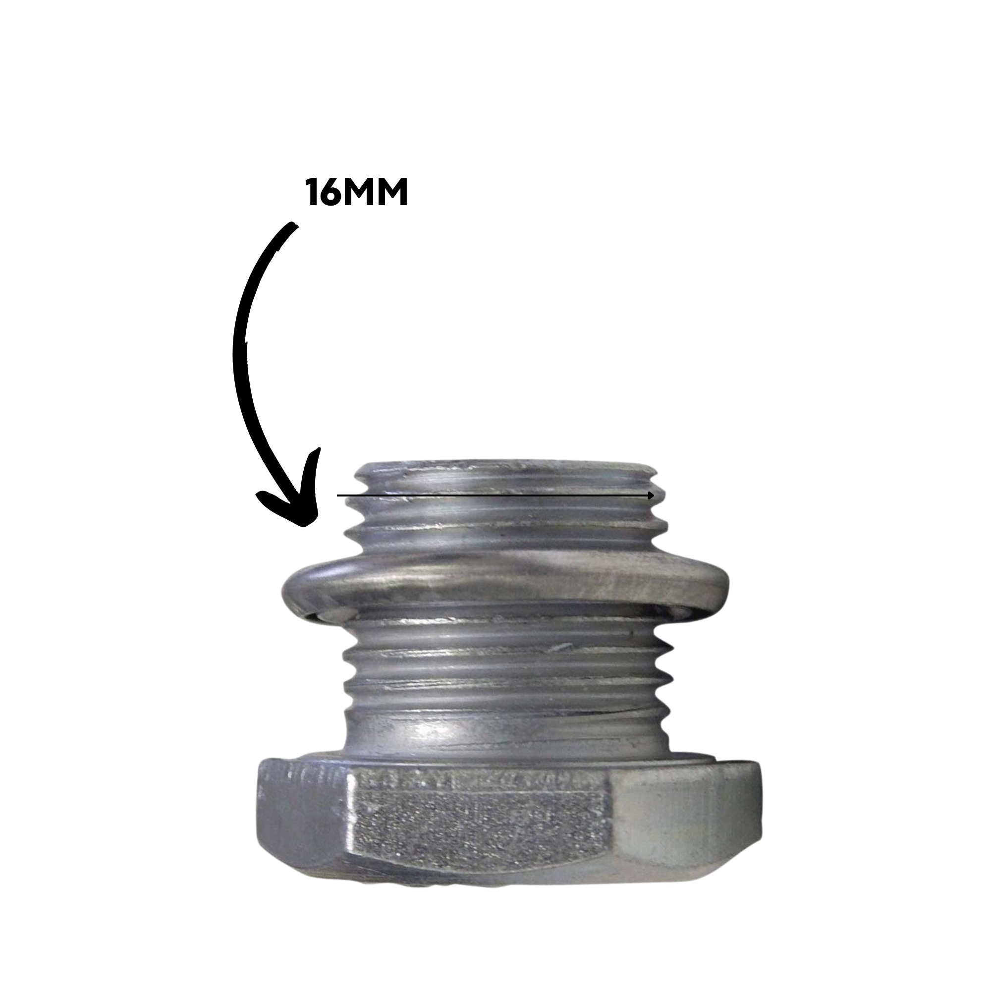 Bujão do Carter Cônico 16MM Universal Honda/Yamaha Maxx Premium - 080045