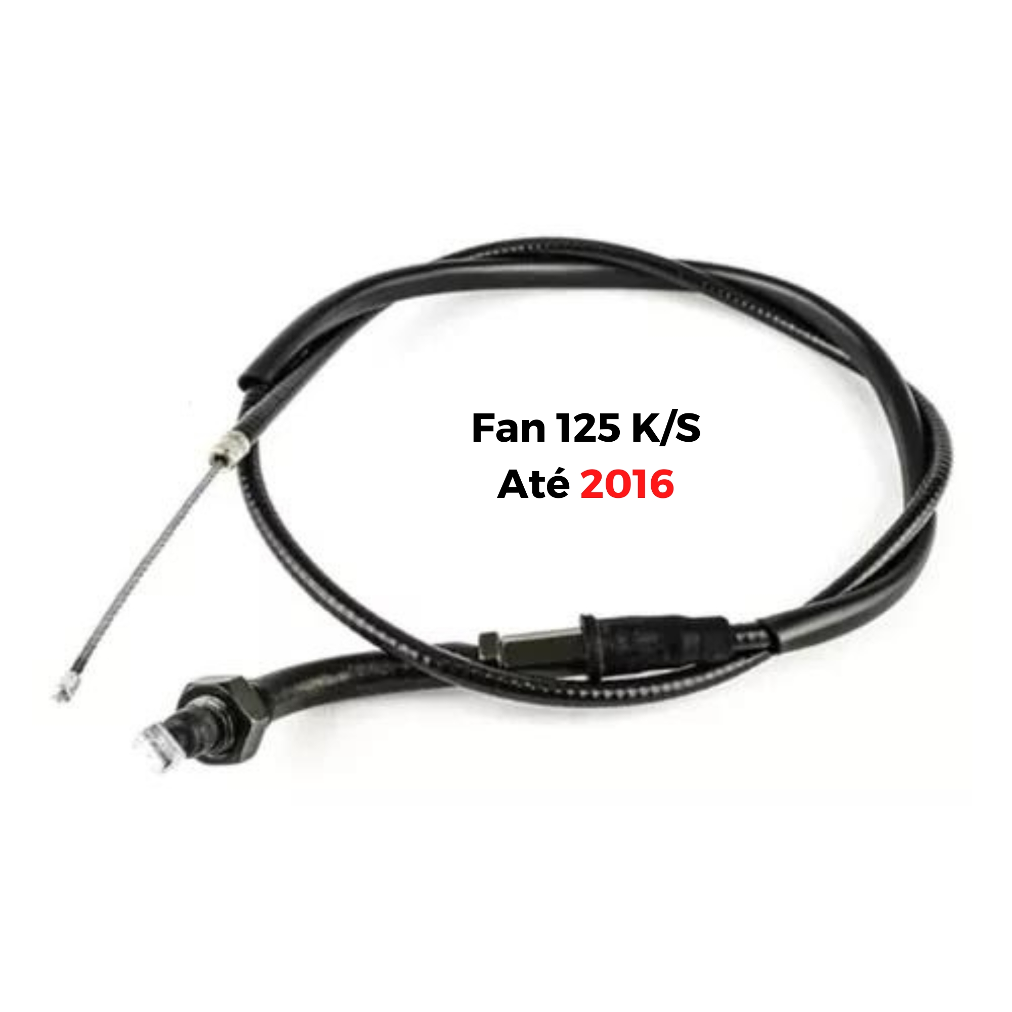 Cabo do Acelerador (TIPO B) em Aço Fan K/S /Cargo 125 2016 em diante Maxx Premium - 075904