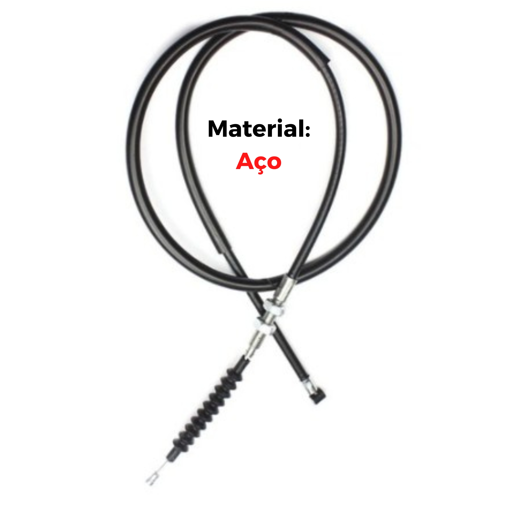Cabo da Embreagem em Titan 150 Sport 2004 até 2008 Maxx Premium - 076236