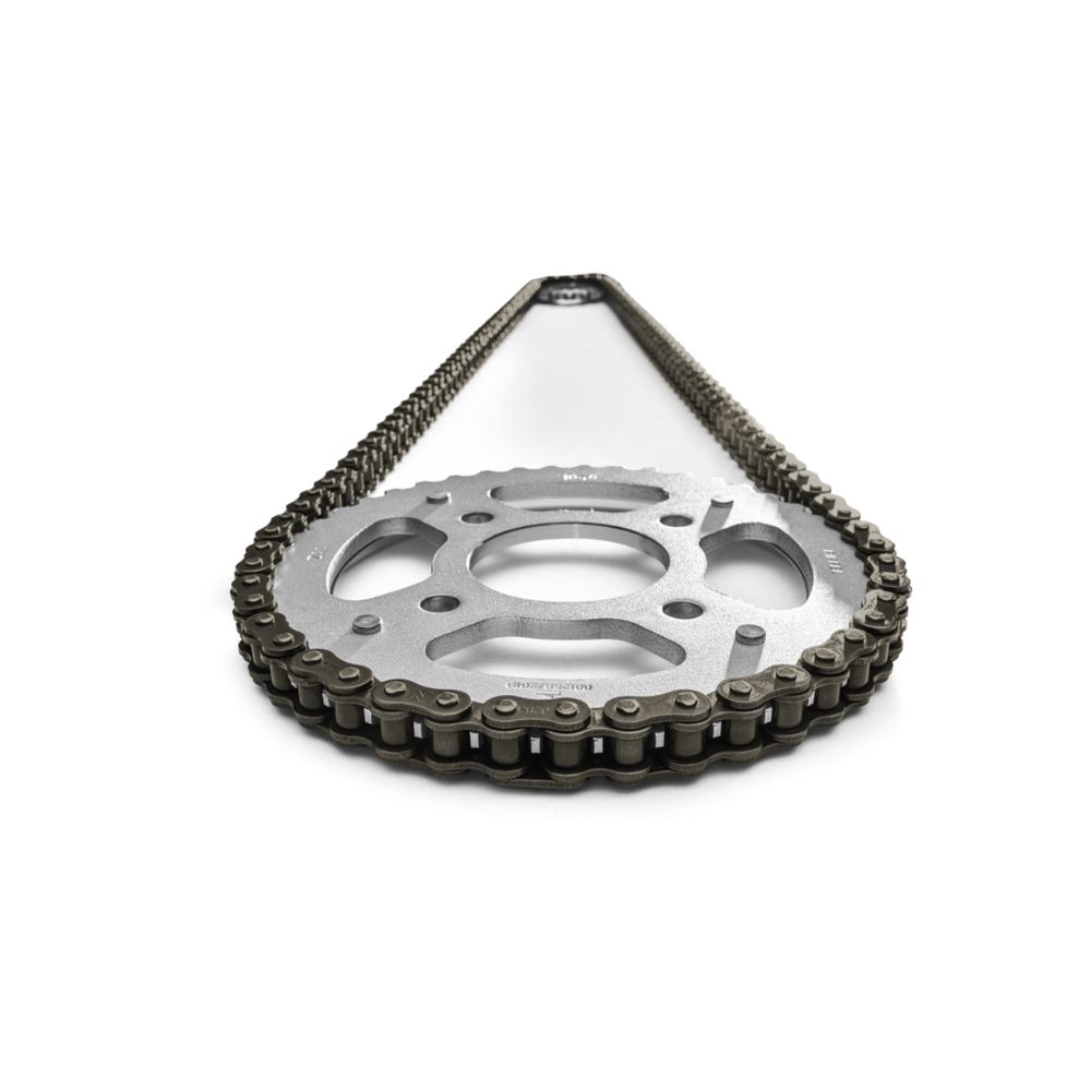 Kit Relação Transmissão Honda CG 125 Titan / Today / Cargo TITANIUM Aço 1045 Riffel 71788