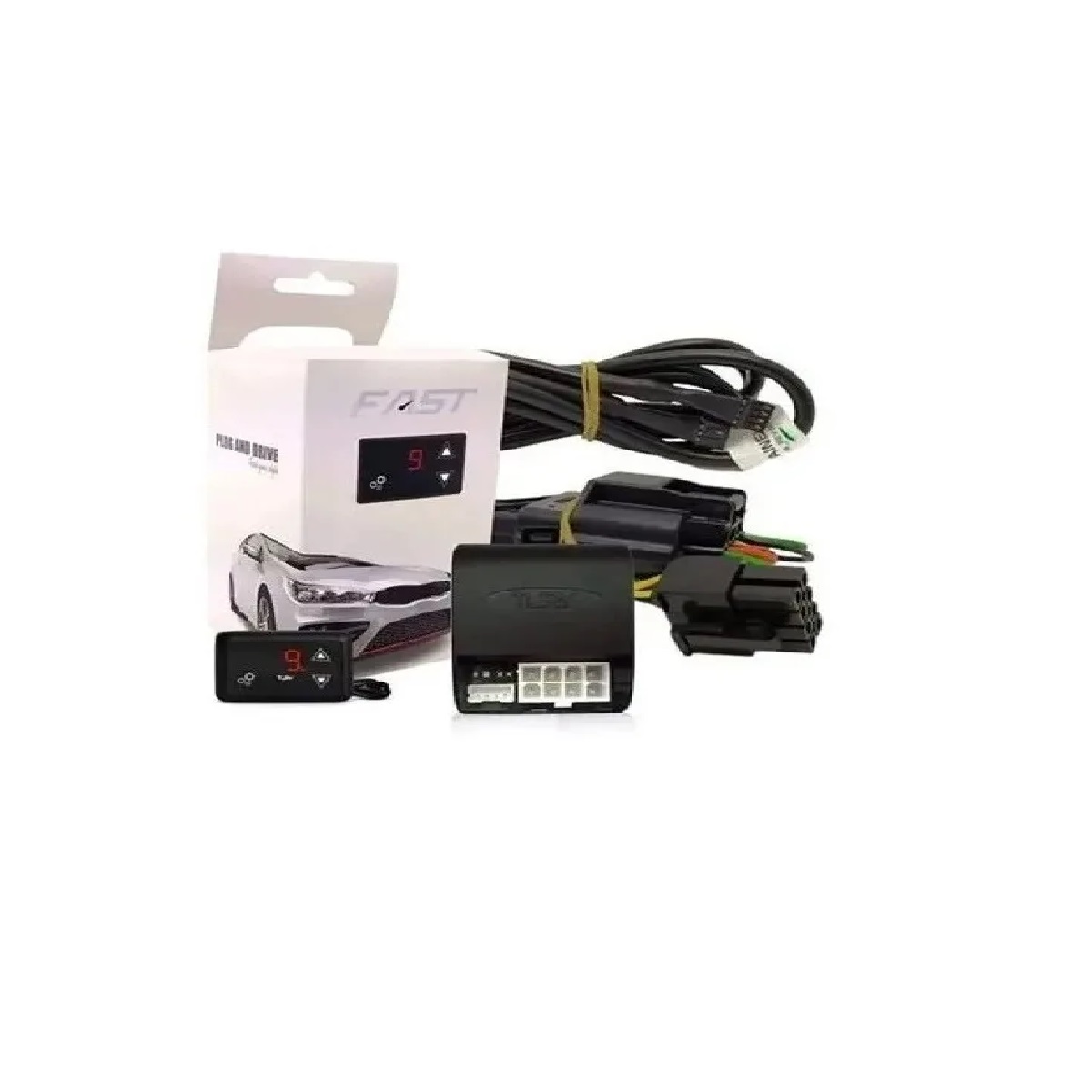 Módulo de aceleração Citroen C2/C3/C5/XSara/XSara Picasso Peugeot 206/407/207 Tury FAST2.0 AN