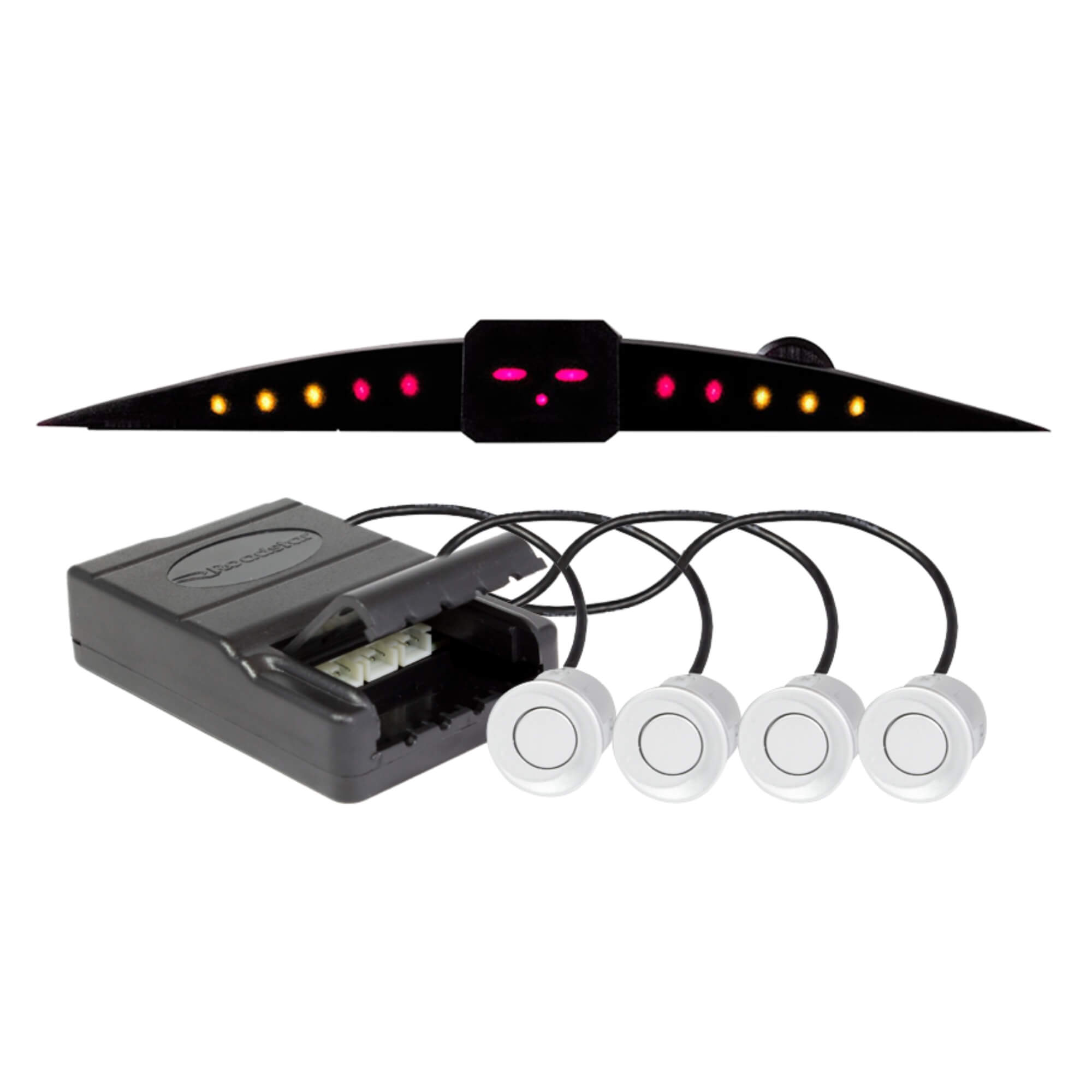 Sensor de Estacionamento 18mm na cor Branca Roadstar - RS204BRB