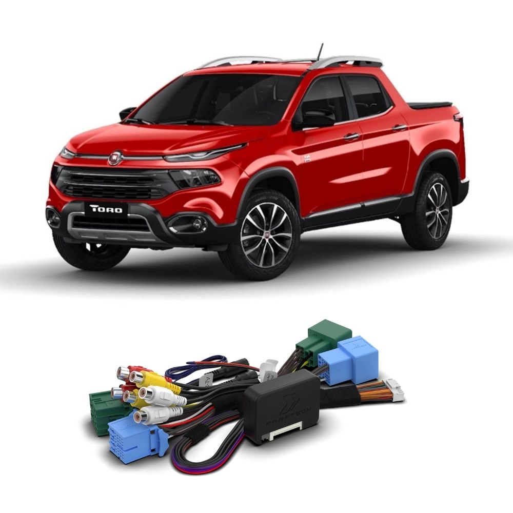 Interface de Video Fiat Mobi Toro Strada Jeep Renegade 2021 Faaftech - FT-VF-UC4