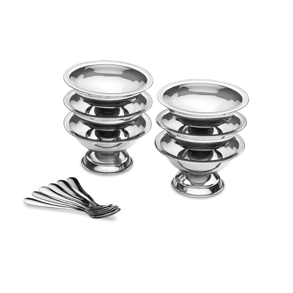 Jogo de Sobremesa Inox 12 Peças Multilaser - UD022