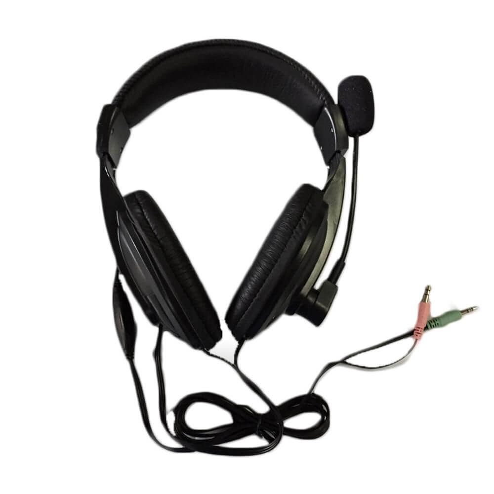 Fone de Ouvido Headset Profissional Preto - 601144-4 - Maxprint