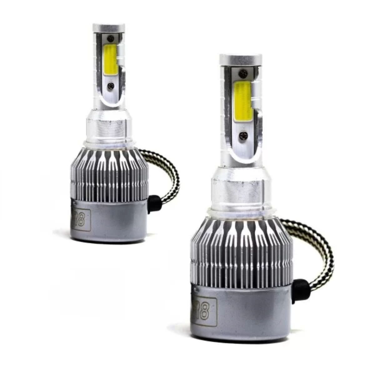 Kit Lâmpada LED Headlight H1 6500K 3000 Lumens JR8 - H16500K