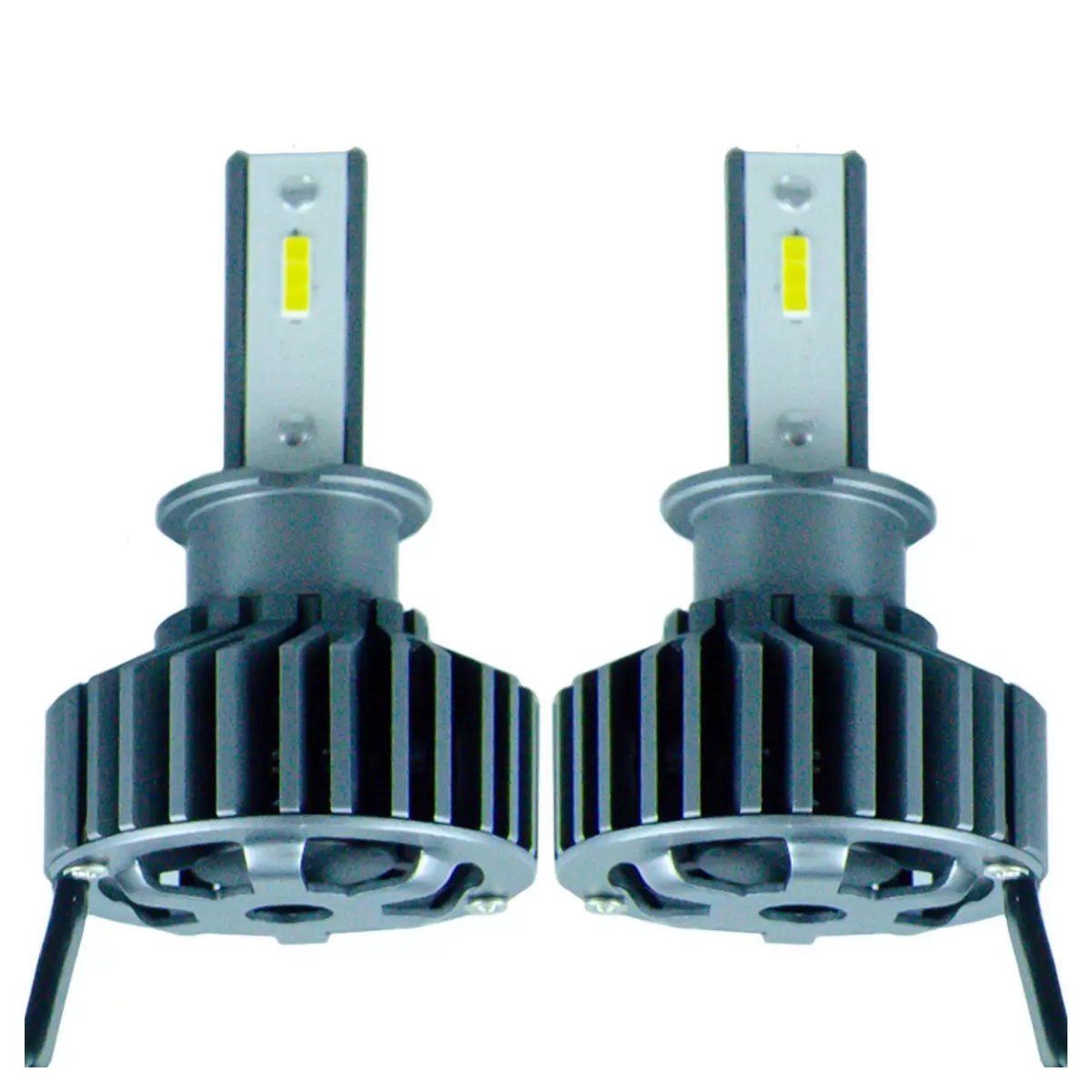 Kit Lâmpada LED H3 5000Lm 6000K com Canceller CC-LOT JR8 - YXFLC3H3