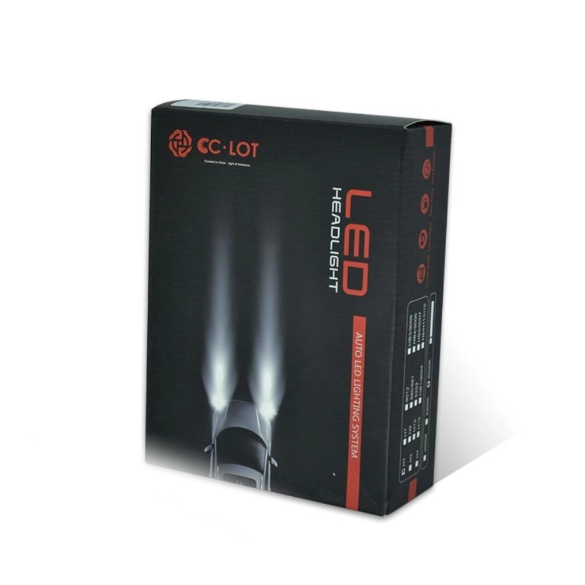 Kit Lâmpada LED H11 30W 6000K 5000 Lumens 12V CC-LOT JR8 - JH0CCLOTH11