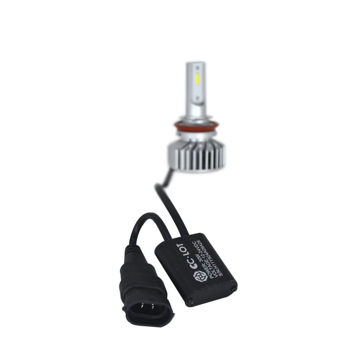 Kit Lâmpada LED H11 30W 6000K 5000 Lumens 12V CC-LOT JR8 - JH0CCLOTH11