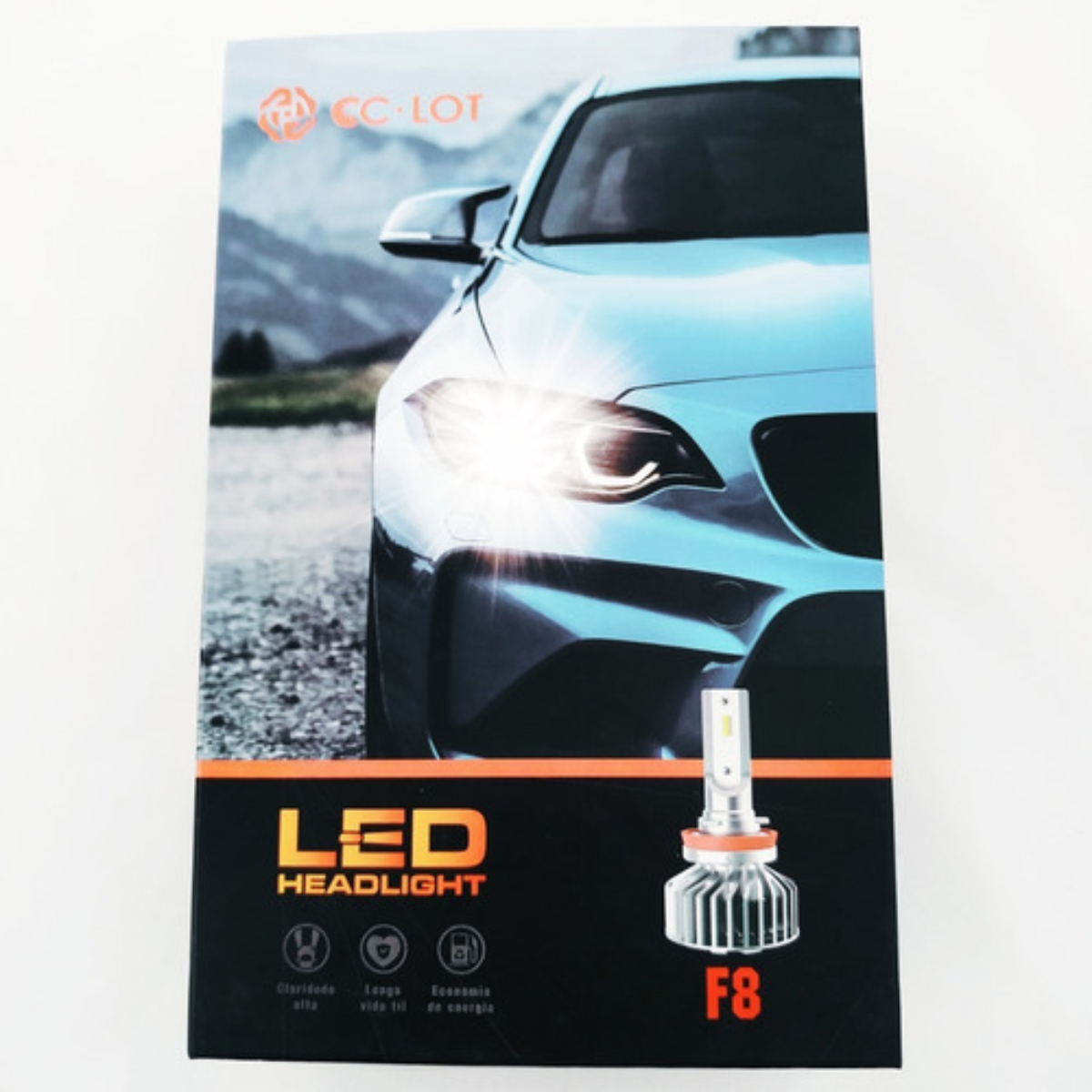 Kit Lâmpada LED H16-2 5000Lm 6000K com Canceller CC-LOT JR8 - JH0CCLOTH16