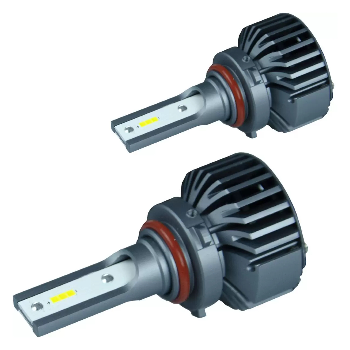 Kit Lâmpada LED para Carro CC-LOT HB4 6000k 5000 Lumens JR8 - YXF-LC3-9006 HB4
