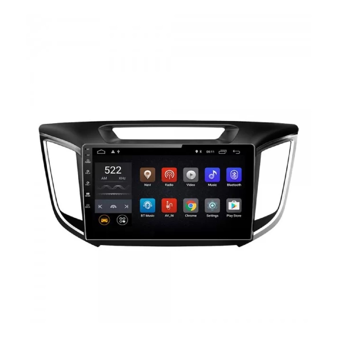 Central Multimidia Hyundai Creta 2017 a 2020 9'' Android 9.0 USB/WI-FI/BT/GPS/Quad JR8 - ZTA9180T