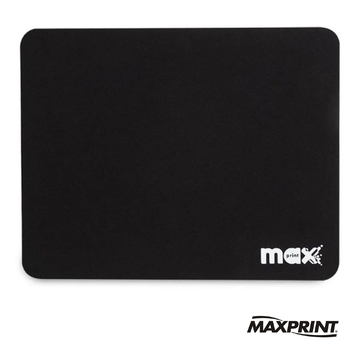 Base para Mouse Mousepad Com Tecido Preto e Base Anti­deslizante 220 x 178mm Maxprint - 60357-9