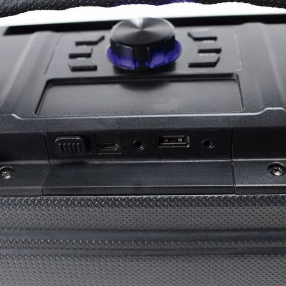 Caixa De Som Portátil Bluetooth Sunbox 50W Rms Sumay - SM-CSP1304
