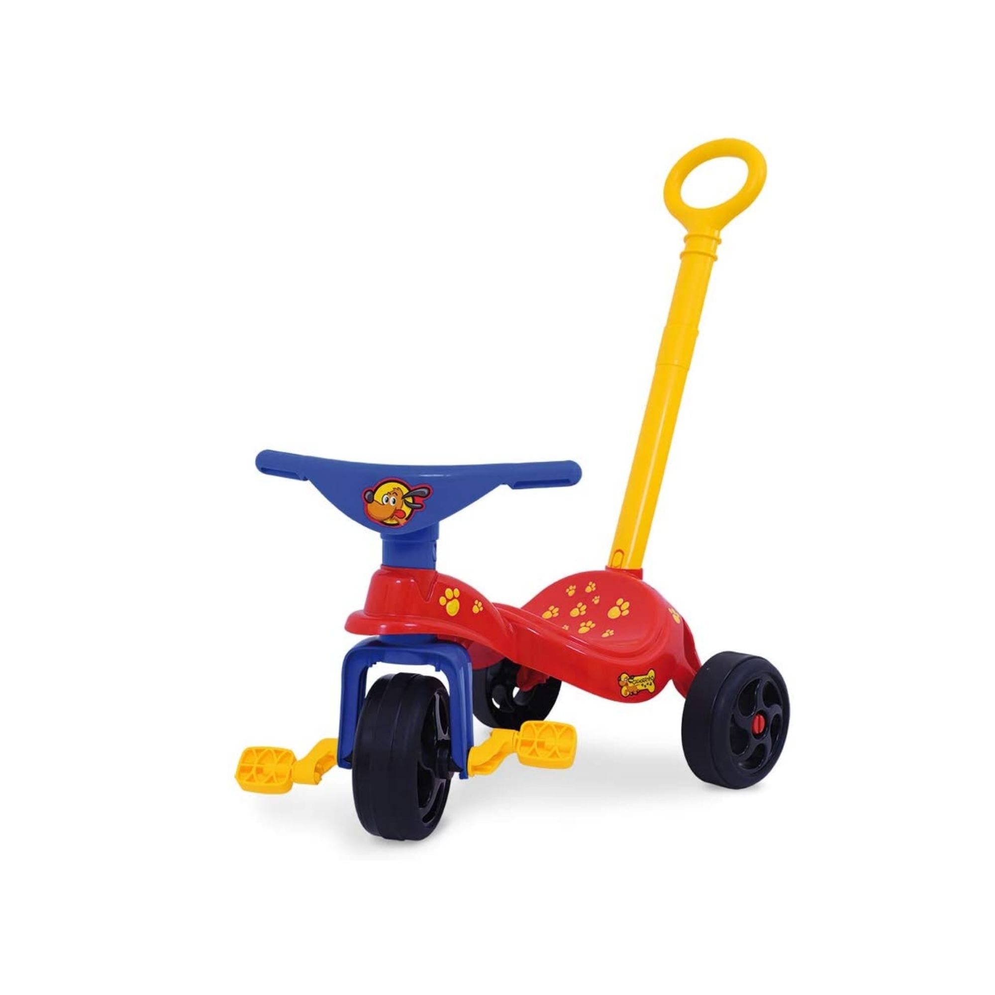 Triciclo Infantil Cachorrinho com Empurrador Xalingo - 0749.4