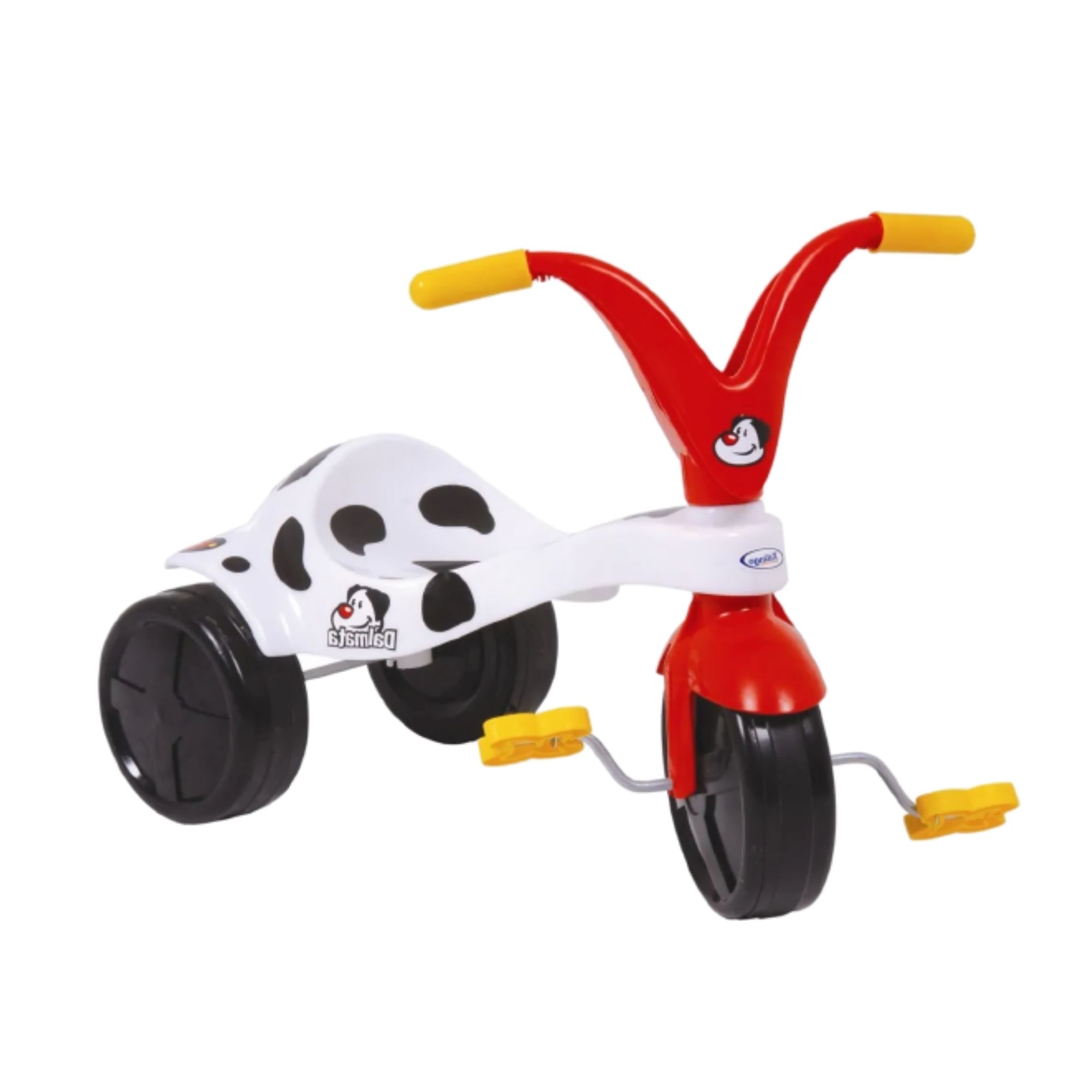 Triciclo Infantil Dálmata Preto e Branco Xalingo - 0737.6