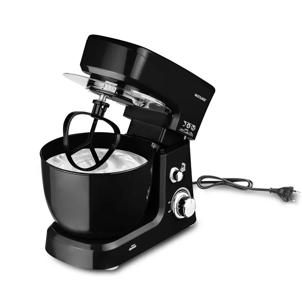 Batedeira Planetária Preta 3,5L 127V Multilaser - CE158