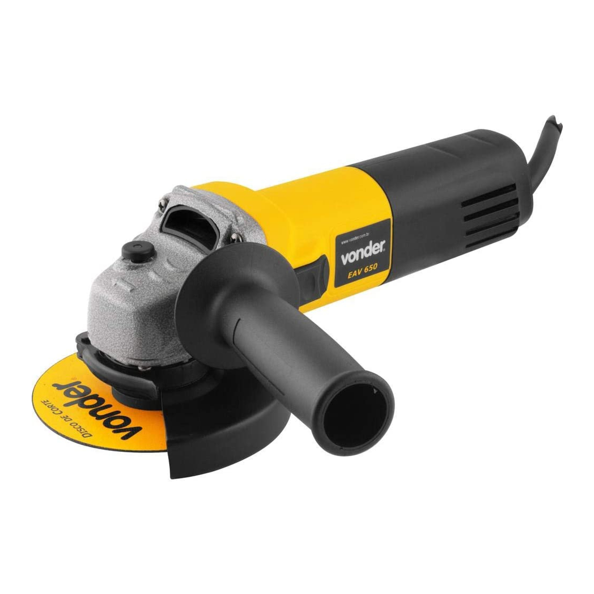 Esmerilhadeira Angular Com Disco 4.1/2" EAV650 650w 127v Vonder - 60.01.065.127