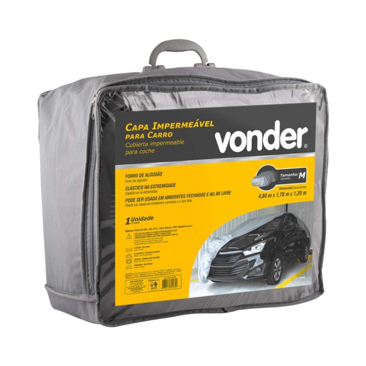 Capa Impermeável para Carro Tamanho M Vonder - 63.64.120.480