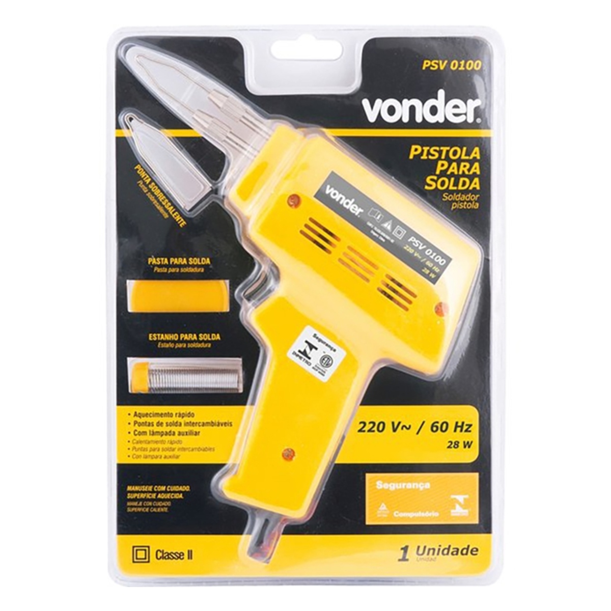Aplicador para Solda 220V PSV0100 Vonder - 74.66.230.100