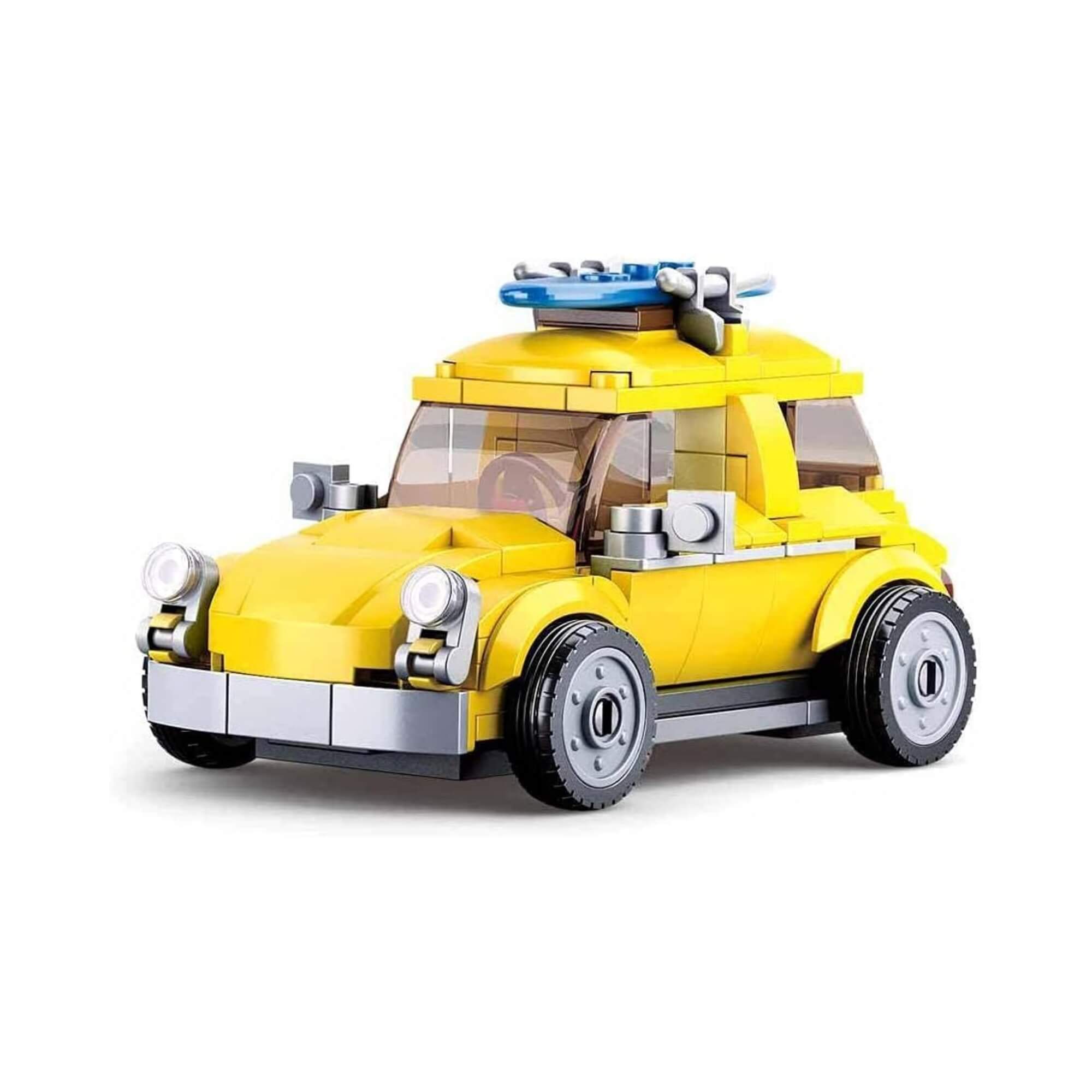 Brinquedo de Montar Retrô Beetle 176 Peças Xalingo - 01343