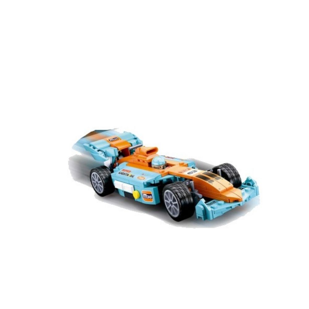 Brinquedo de Montar Fórmula Mundi Fast Car 221 Peças Xalingo -  01587