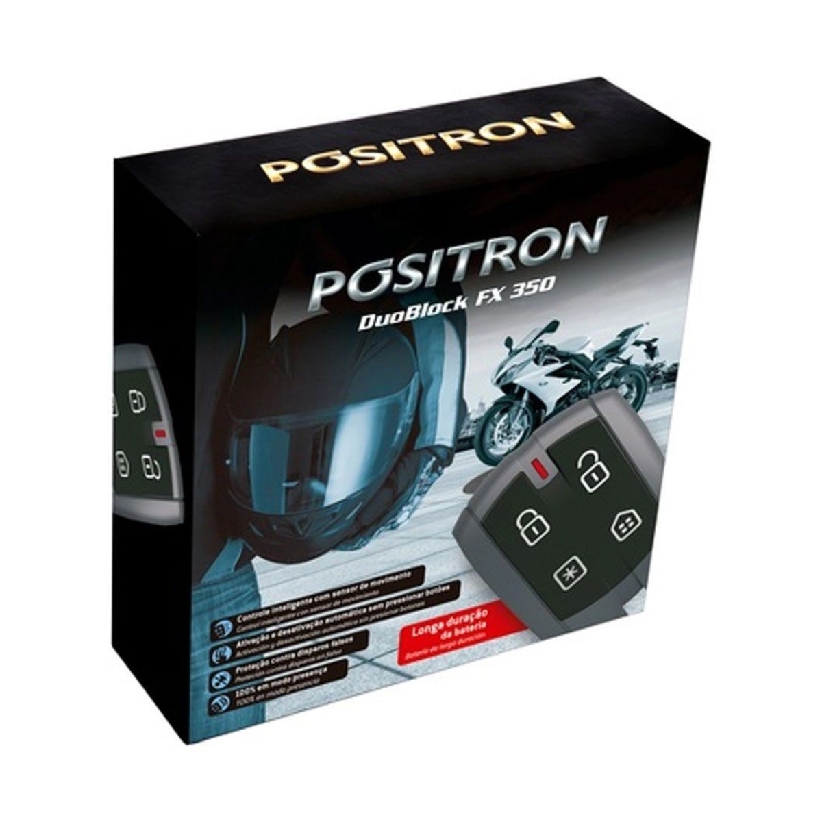 Alarme para moto Positron Duoblock FX 350 G8 Dedicado Honda XRE 2019/2020 - 012880001