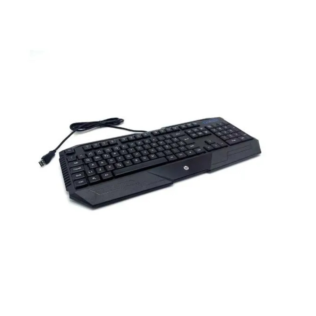 Teclado Gamer Membrana USB Preto HP - K130