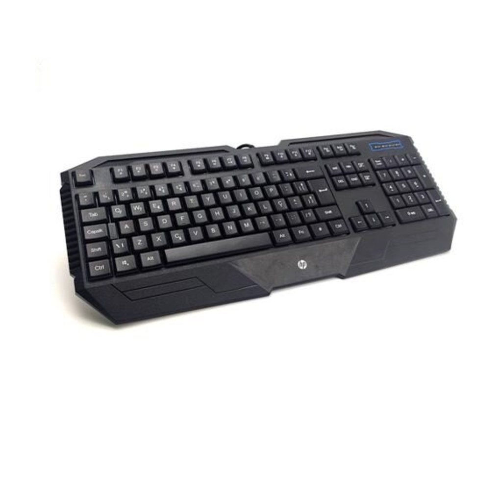Teclado Gamer Membrana USB Preto HP - K130