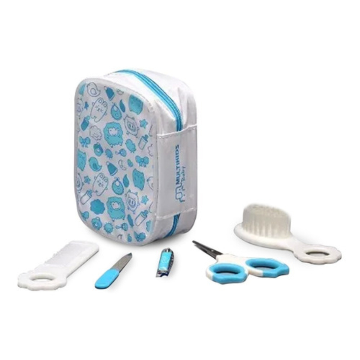 Kit Higiene Azul para Bebês Multikids - BB097
