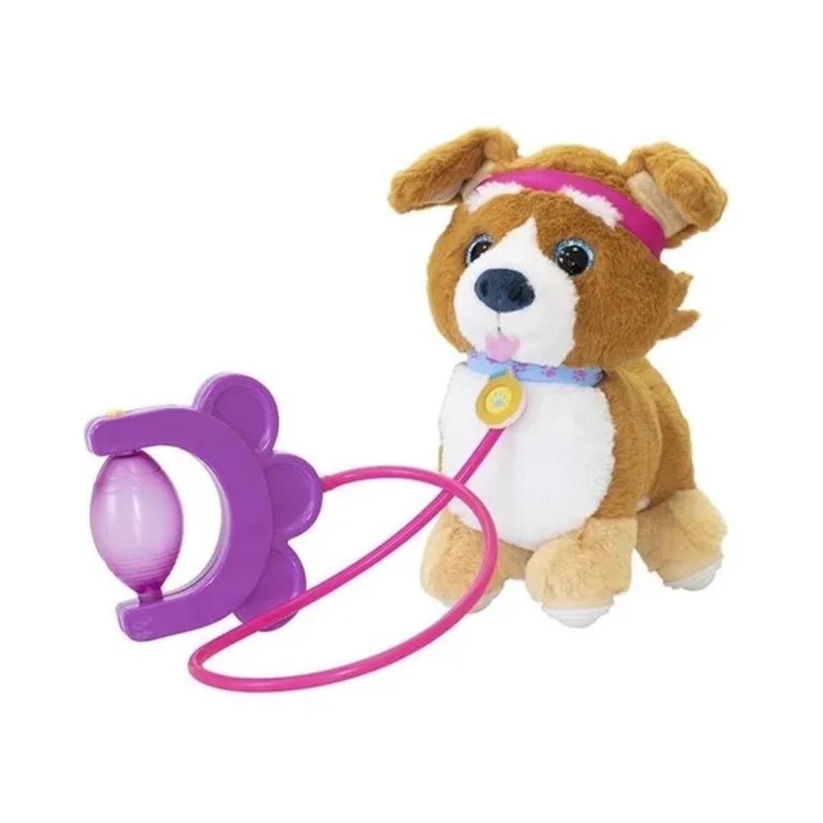 Cachorrinho Pelúcia Walking Latido Brinquedo Elétrico Multikids - BR1195
