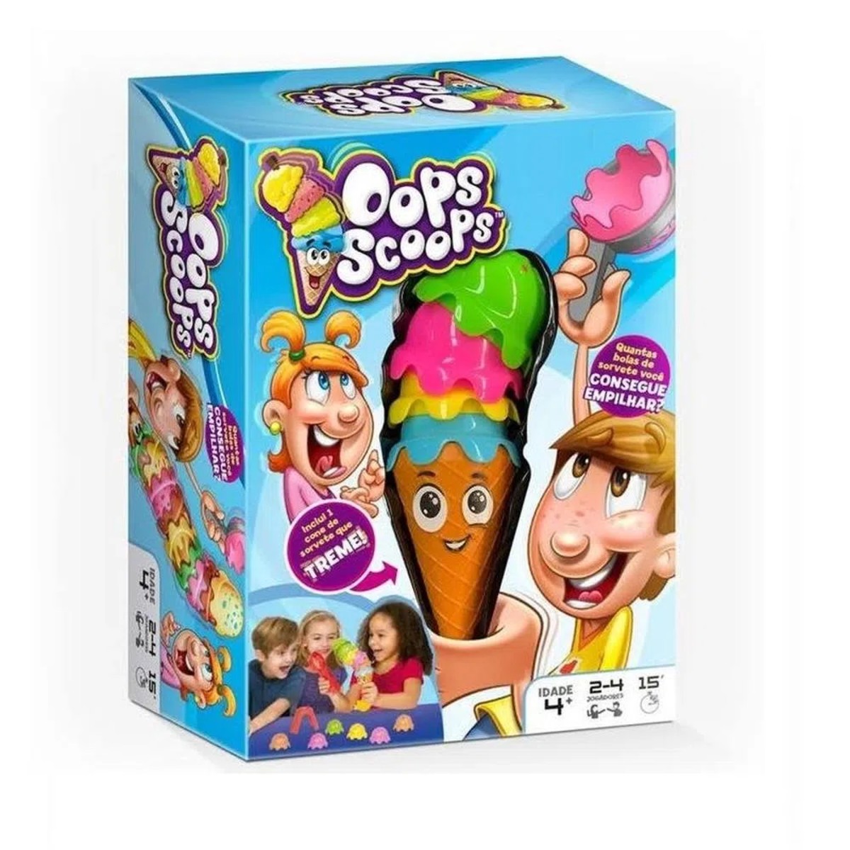 Brinquedo Jogo de Tabuleiro Oops Scoops Copag - 88057