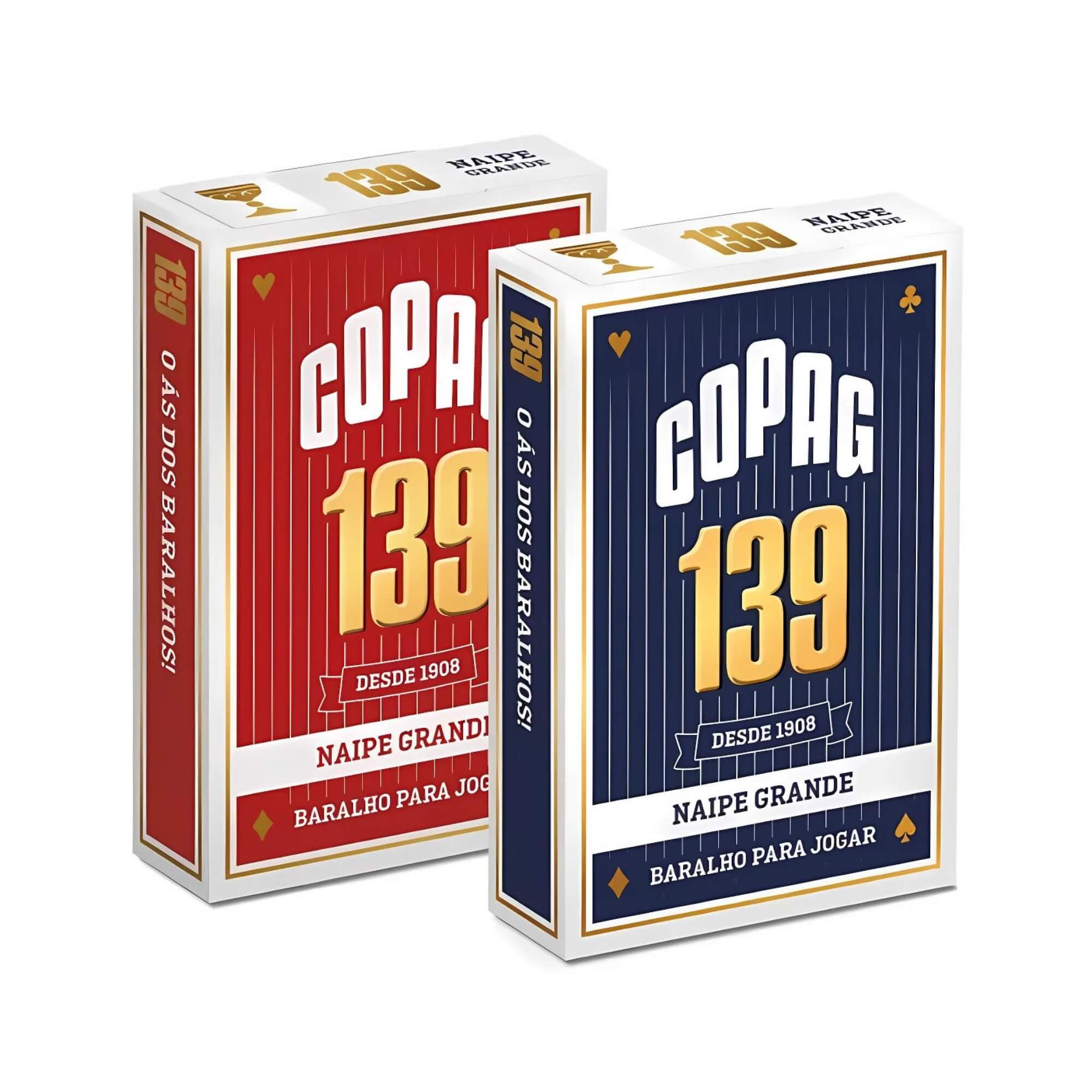 Baralho Copag 139 Couche Naipe Grande Caixa com 12
