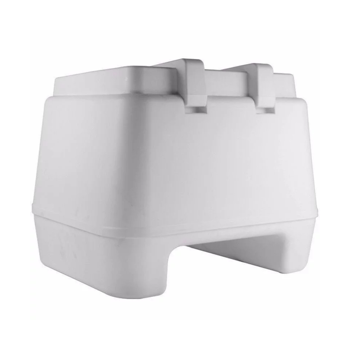 Baú Bauleto 80 Litros Branco para Moto Plástico Injetado Pro Tork - BP-05BC