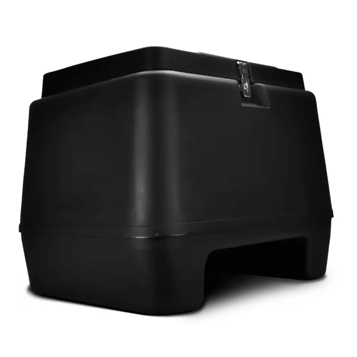 Baú Plástico Injetado Moto Traseiro 80 Litros Preto Pro Tork - BP-06PT