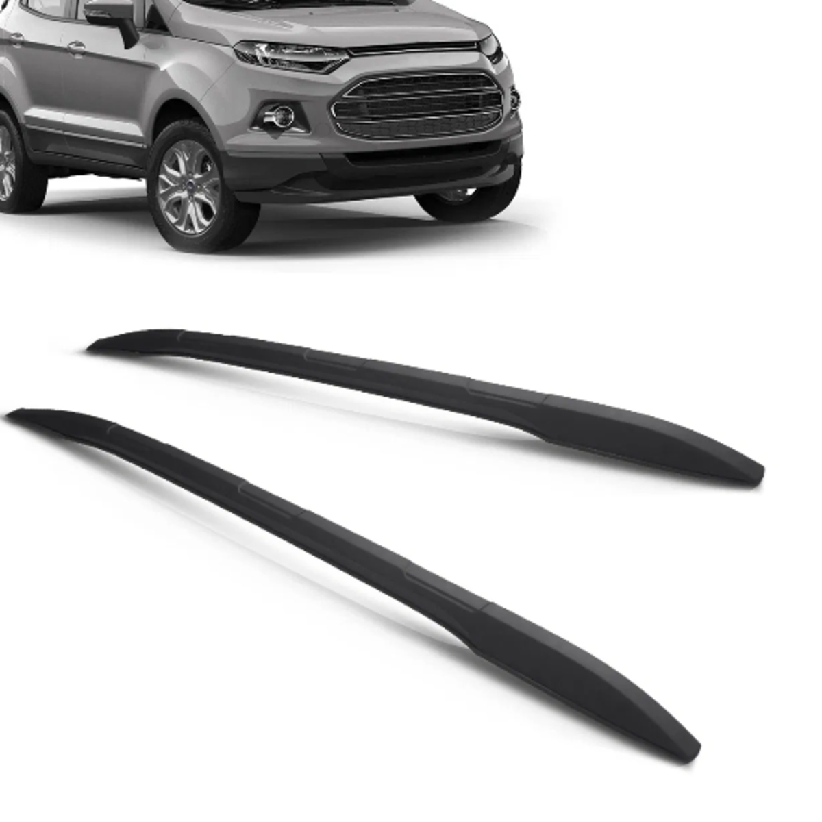 Longarina Ford Ecosport 2013 até 2019 Preto Modelo Original Suns LS14