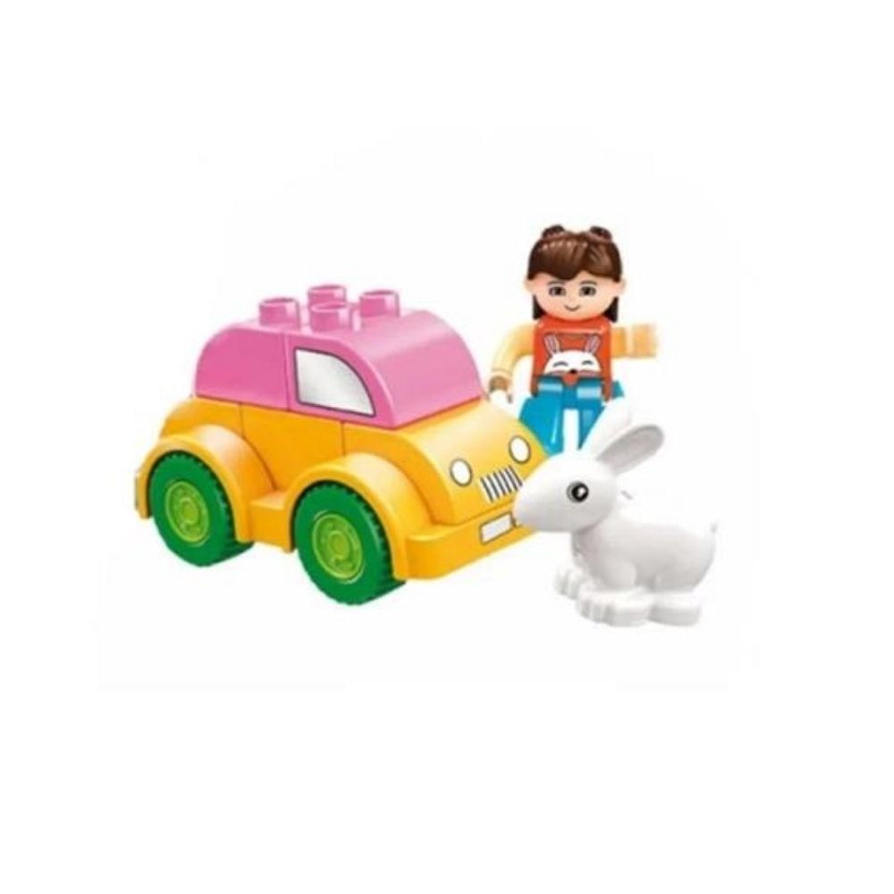 Blocos de Encaixe  Baby Pet Xalingo 10 Peças  Xalingo -  13387