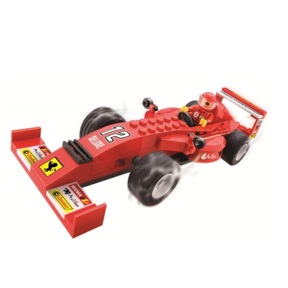 Brinquedo de Montar Super Máquina na Pista 97 Peças Xalingo -  06398