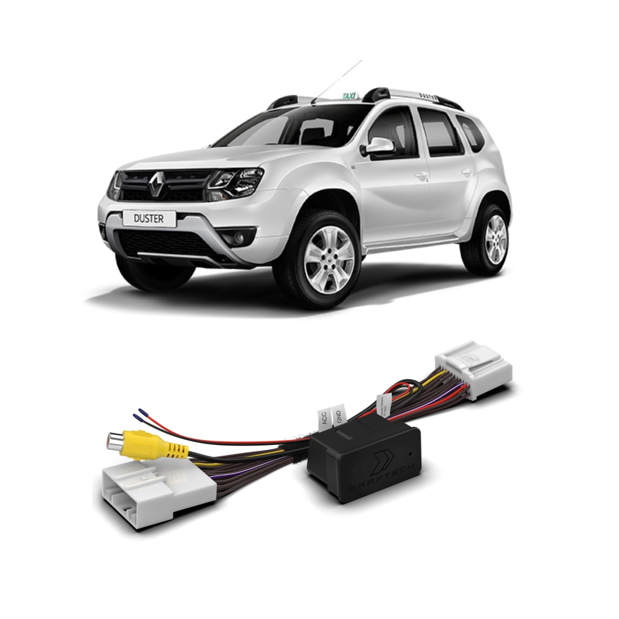 Interface de Vídeo Renault Duster 2021 em diante por OBD Faaftech - FT-RC-RN2