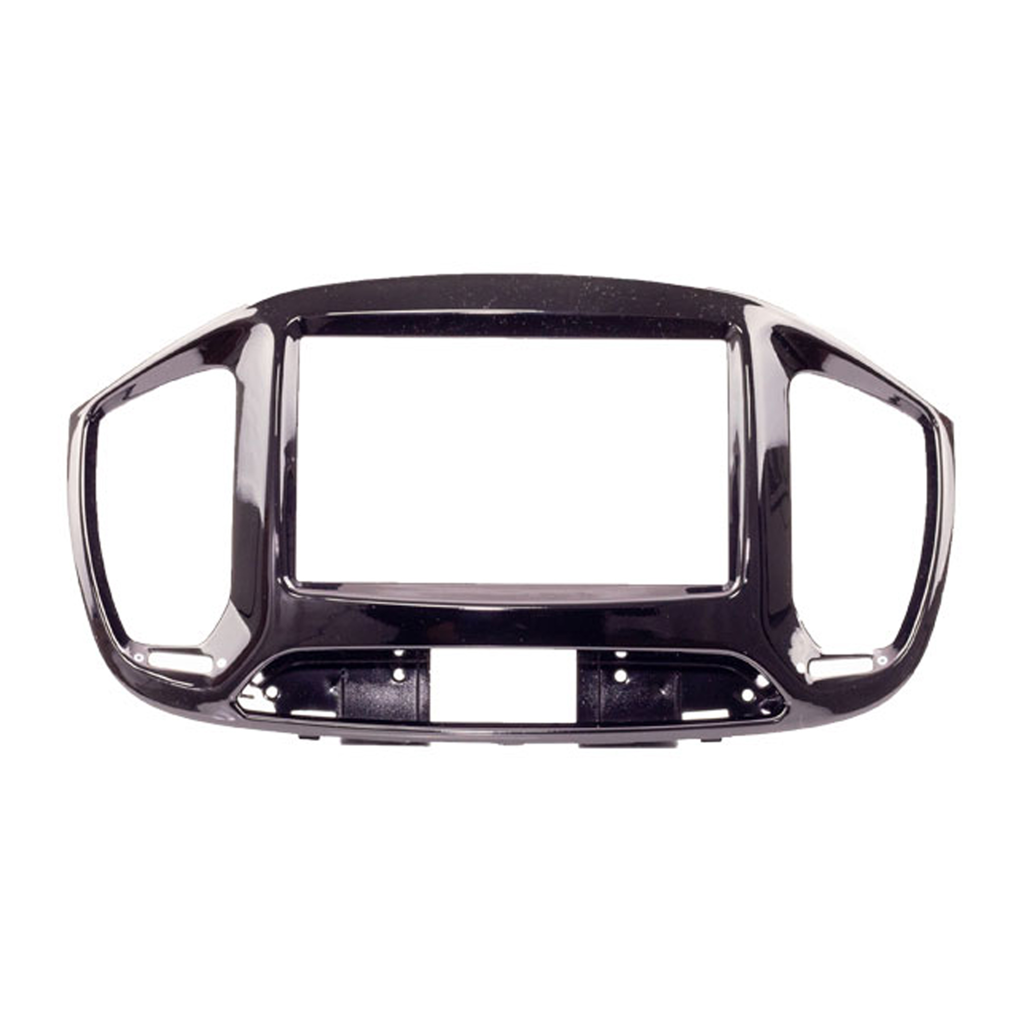 Moldura 2 Din Novo Uno Com Duto de Ar 2015 em diante JP/CH Preto Expex EPX- FI-541