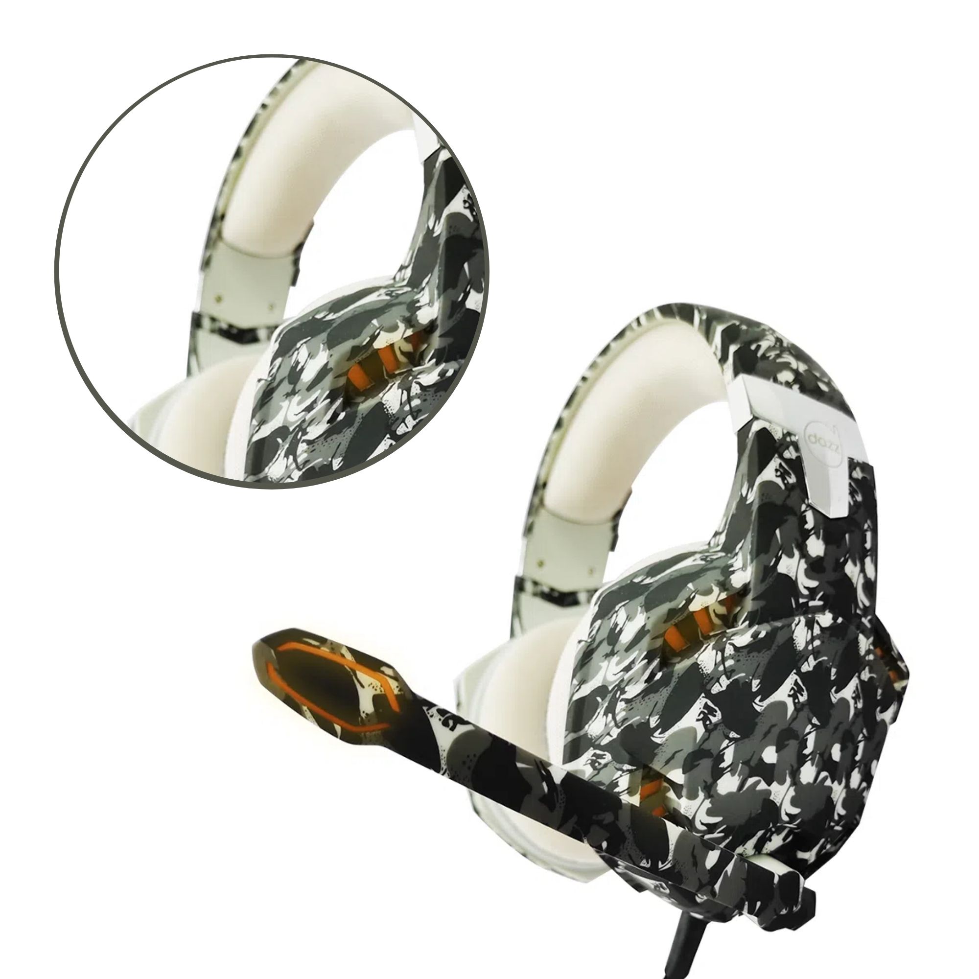 Headset Special Forces Colors Series Arctic 3.5 Mm P3 Dazz 62000018