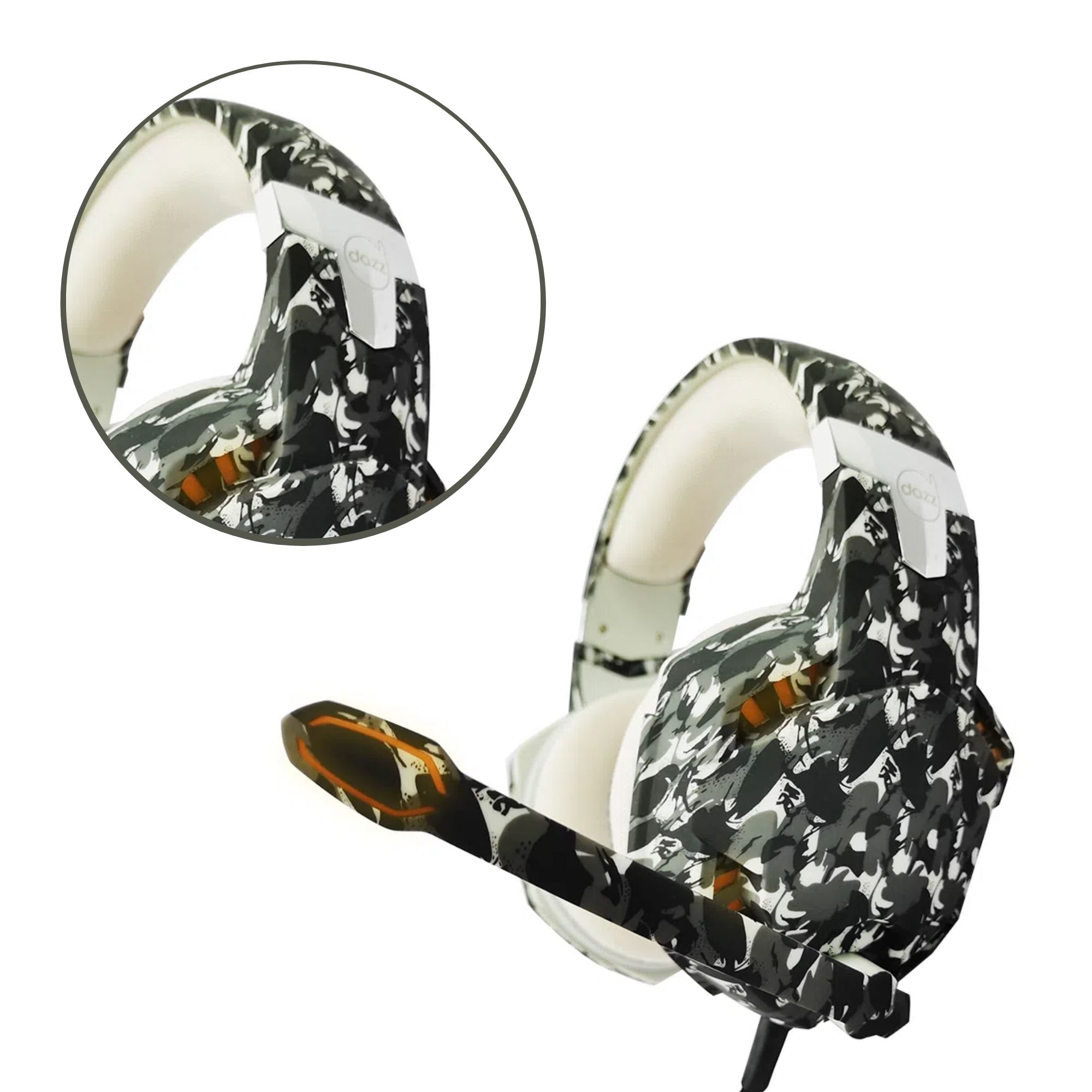 Headset Special Forces Colors Series Arctic 3.5 Mm P3 Dazz 62000018