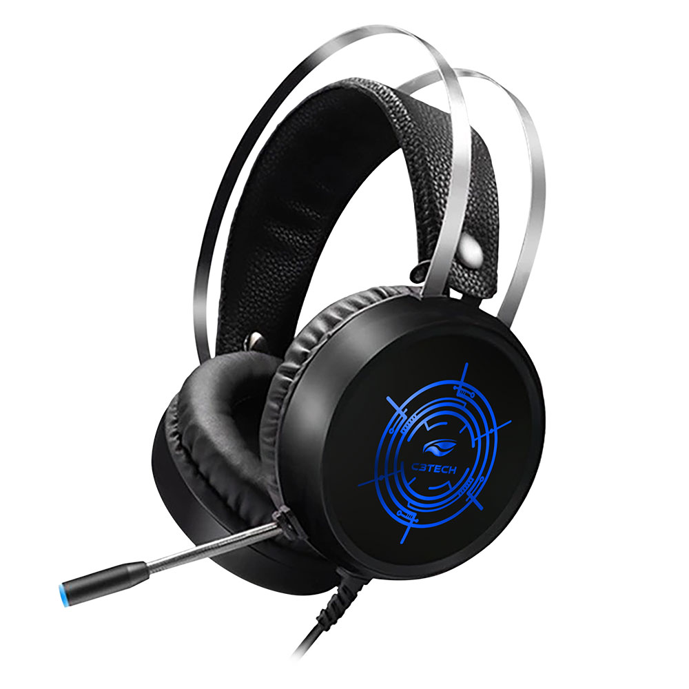 COMP Kit Gamer Teclado Switch Blue com Mouse Harpy 3200DPI e Headset USB Harrier