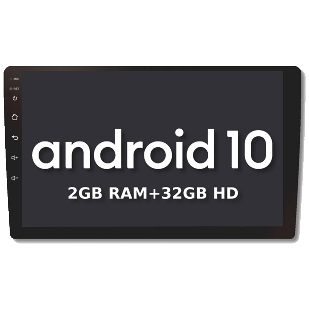 Central Multimídia Universal Android 10 MP5 9 pol Wifi Espelhamento USB BT Full Touch H-Tech HT-9220