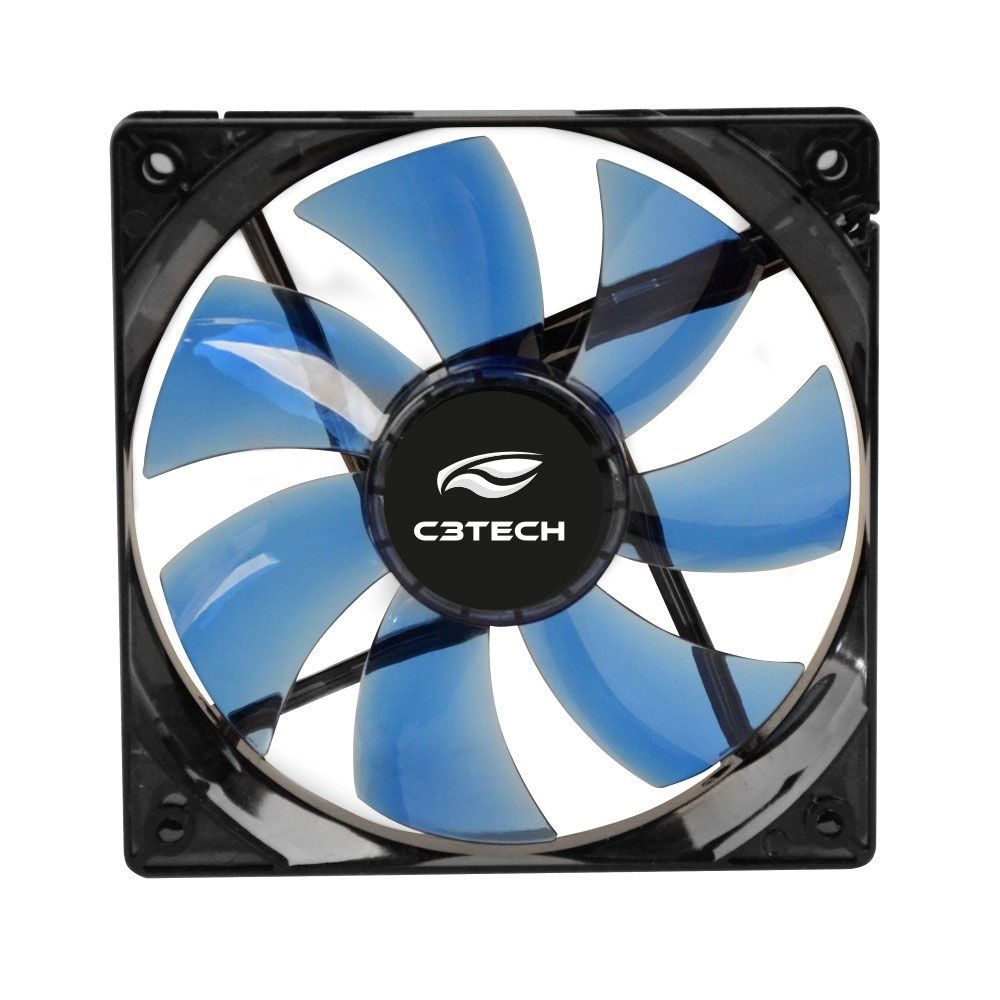 Cooler para Gabinete 120X120 LED Azul STORM C3Tech F7-L100BL