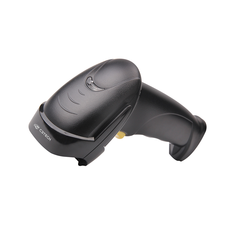 Leitor CCD Código de Barras USB Laser / Boleto com suporte C3Tech - LB-50BK