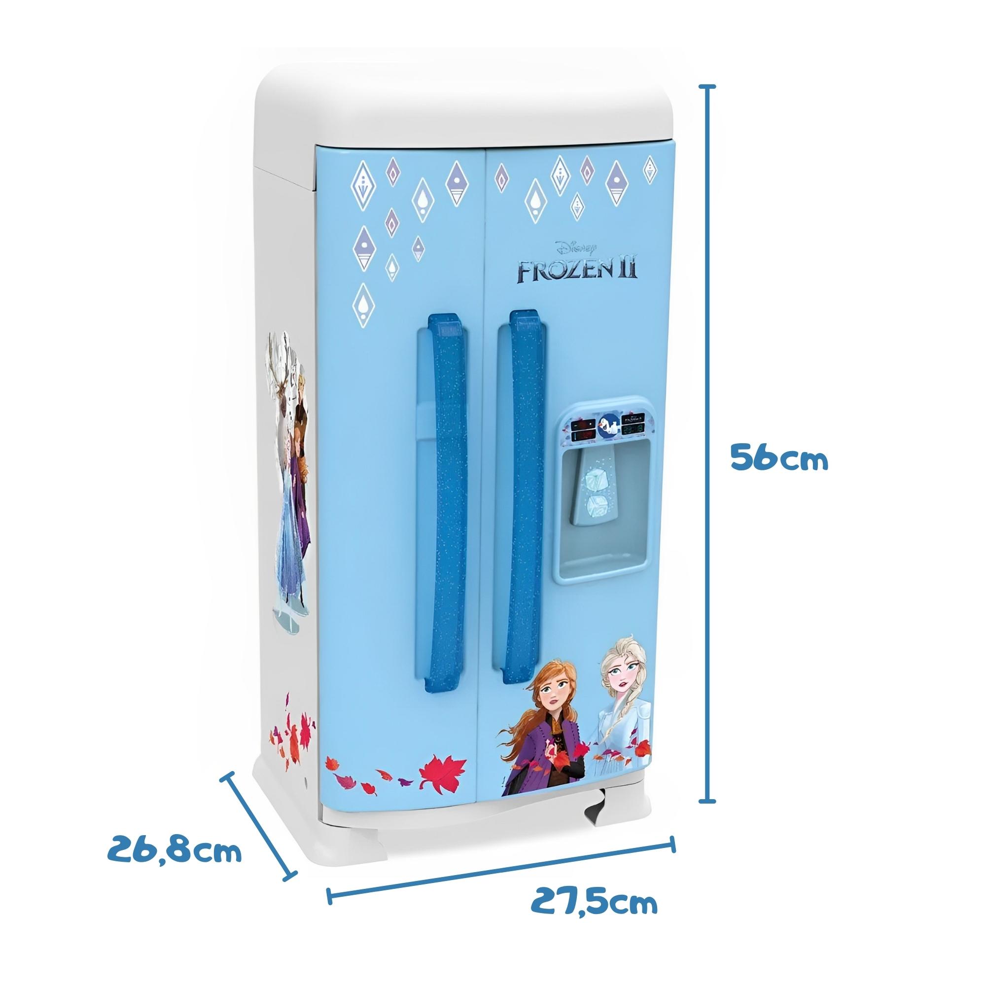 Brinquedo Refrigerador Geladeira Infantil Frozen 2 com Acessórios Xalingo - 2000.9