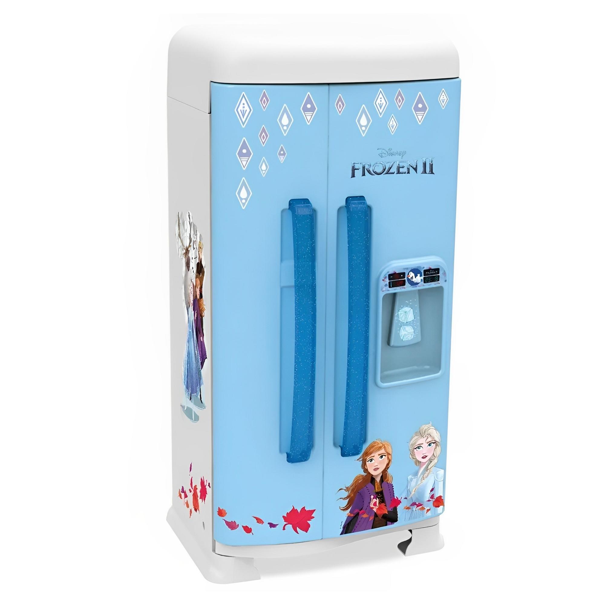 Brinquedo Refrigerador Geladeira Infantil Frozen 2 com Acessórios Xalingo - 2000.9
