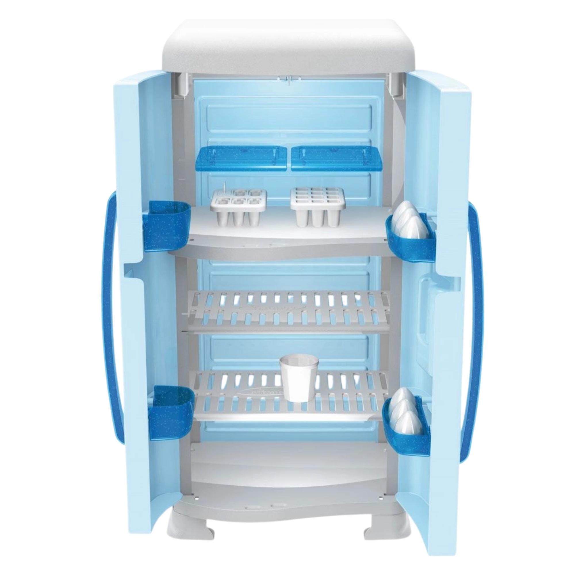 Brinquedo Refrigerador Geladeira Infantil Frozen 2 com Acessórios Xalingo - 2000.9
